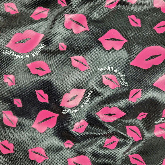 Fergie Kipling Vicious Lips Collection Messenger Bag Convertible Straps - Picture 2 of 8